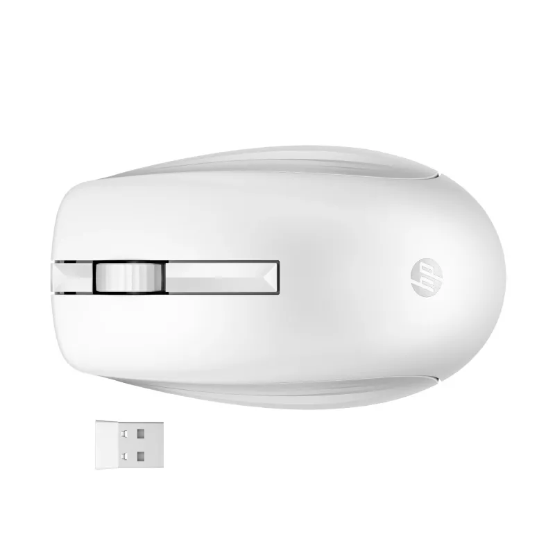 HP 650 Wireless klaviatuur and hiir Combo Full-size Membrane Valge