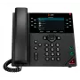 HP Poly VVX 450 12-liiniline IP-telefon ja PoE-toega, IP-telefon, must, juhtmega telefonitoru, 12 liini, LCD, 10,9 cm (4,3 tolli)