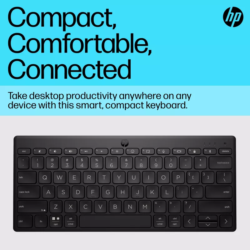 HP 350 Compact Multi-Device Bluetooth klaviatuur