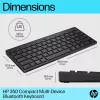 HP 350 Compact Multi-Device Bluetooth klaviatuur