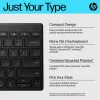 HP 350 Compact Multi-Device Bluetooth klaviatuur