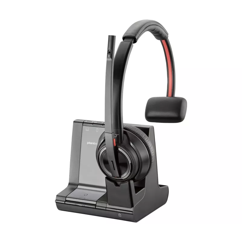 HP Poly Savi 8210 Office DECT 1880-1900 MHz ühe kõrvaklapi peakomplekt