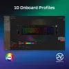 Mänguklaviatuur Kingston HP HyperX Alloy Rise mudel 7G7A3AA#ABD — kompaktne juhtmega mehaaniline klaviatuur EAN 0