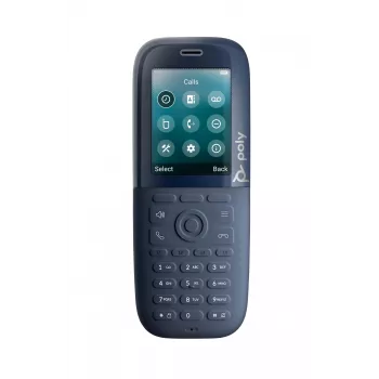 HP Poly Rove 30 DECT-telefonitoru, must, TFT, 240 x 320 pikslit, ENERGY STAR, 300 h, 18 h