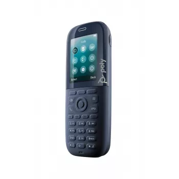 HP Poly Rove 30 DECT-telefonitoru, must, TFT, 240 x 320 pikslit, ENERGY STAR, 300 h, 18 h