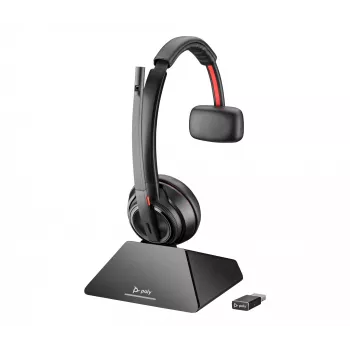HP Poly Savi 8210 monauraalne DECT 1880-1900 MHz peakomplekt + laadimisalus