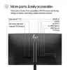 HP Series 5 Pro 23,8-tolline FHD-kuvar – 524pf, 60,5 cm (23,8 tolli), Full HD, LCD, 5 ms, must