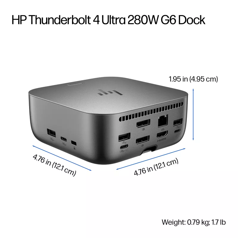 HP Thunderbolt 4 Ultra 280W G6 dokk