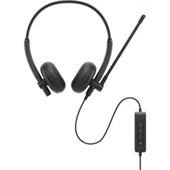 DELL WH125 peakomplekt Juhtmega ühendatud Peapael Kontor/kõnekeskus USB tüüp-A Must
