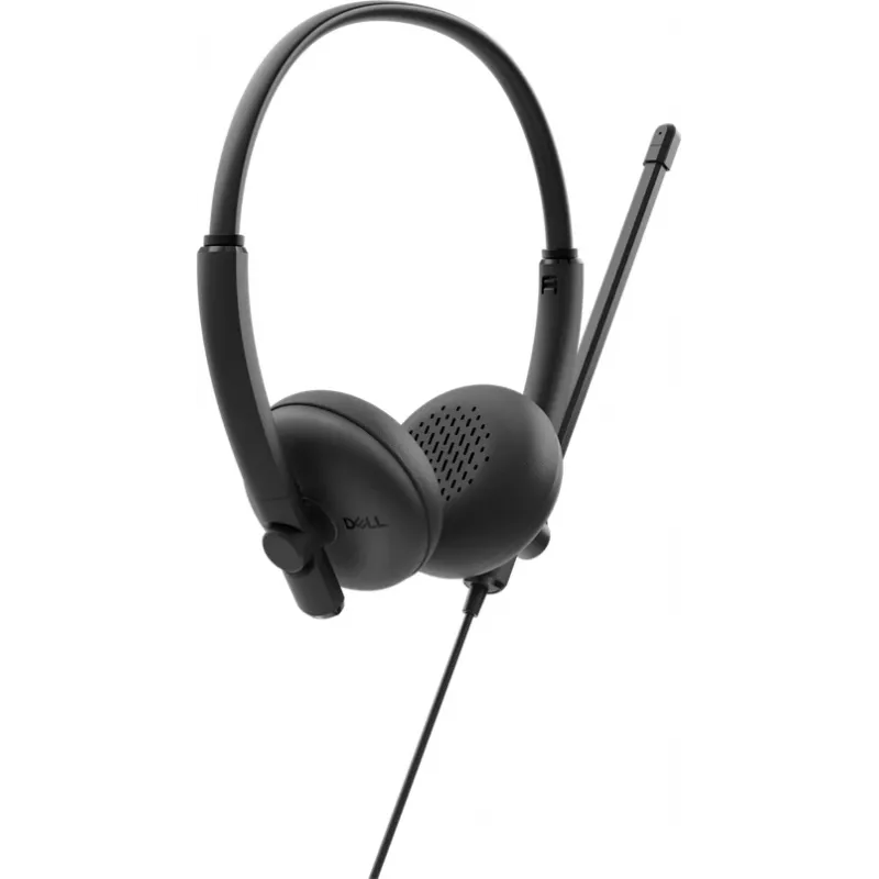 DELL WH125 peakomplekt Juhtmega ühendatud Peapael Kontor/kõnekeskus USB tüüp-A Must