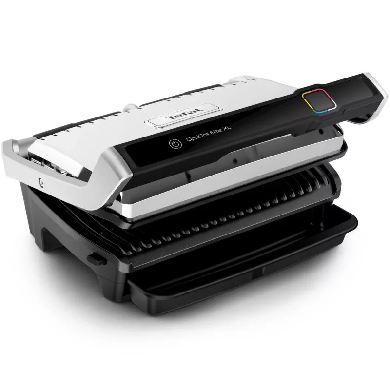 Kontaktgrill Tefal OptiGrill Elite XL GC760D — roostevaba teras, 800 cm² pind, 2200 W