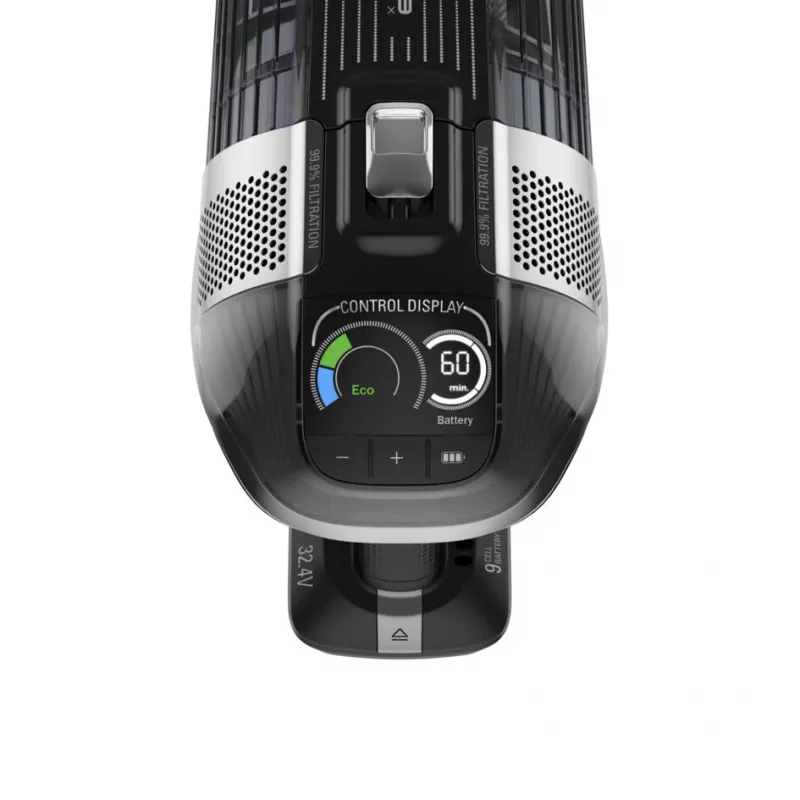 Rowenta X-Force RH9958 2-in-1 stick vacuum aku Dry HEPA Bagless 0.9 L Must, hall
