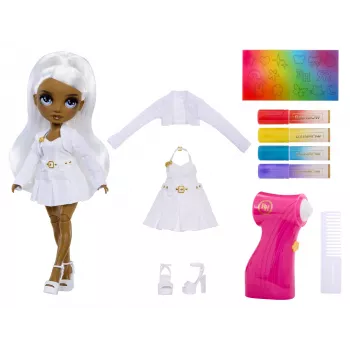 Rainbow High Air Brush & Create Fashion Dolls - hall Eyes, moenukk, naine, 4 a, poiss/tüdruk, mitmevärviline