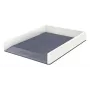Leitz kirjaalus WOW Dual Colour, plastik, metallik, valge, A4, 267 mm, 336 mm, 49 mm