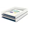 Leitz kirjaalus WOW Dual Colour, plastik, metallik, valge, A4, 267 mm, 336 mm, 49 mm