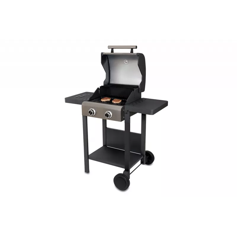 Unold 58595 Barbecue Grill-Wagen BUDDY Cart Electric Must, Roostevaba teras 2600 W