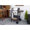 Unold 58595 Barbecue Grill-Wagen BUDDY Cart Electric Must, Roostevaba teras 2600 W