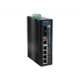 LevelOne 6-pordine Gigabit-tööstuslüliti, 1 x SFP, 1 x SFP/RJ45 Combo, -40 °C kuni 75 °C, DIN-liist
