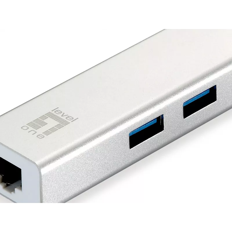 LevelOne Gigabit USB võrguadapter, USB jaotur