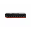 LevelOne 8-pordine gigabit-lüliti, haldamata, Gigabit Ethernet (10/100/1000), täisdupleks, seinale paigaldatav