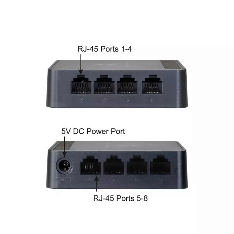 LevelOne FEU-0812 võrgukommutaator haldamata Fast Ethernet (10/100) must