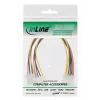 InLine sisemine toite Y-kaabel 1x 5.25-tolline Molex / 2x 5.25-tollist Molexi 0.20 m