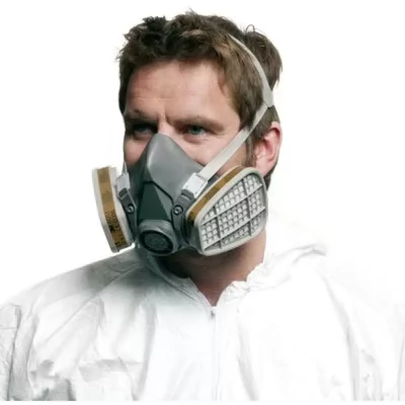 Respirator 3M 6000 seeria L, poolmask taaskasutatav respiraator, suurus L, hall
