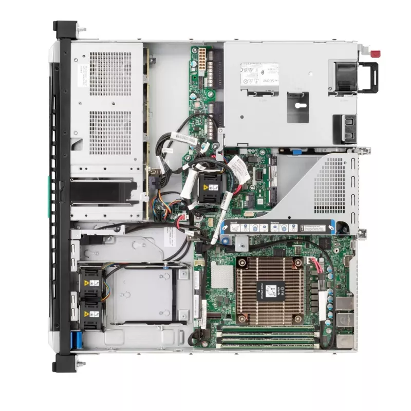 HPE ProLiant DL20 Gen11 E-2436 2,9 GHz 6-tuumaline 1P 32 GB-DR 4SFF VROC 2x480 GB SATA SSD 800W RPS EU server