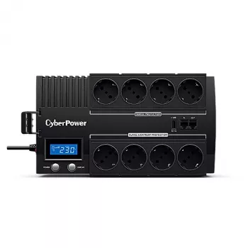 CyberPower BR1200ELCD katkematu toiteallikas (UPS) Line-Interactive 1,2 kVA 720 W 8 vahelduvvoolu väljundpesa