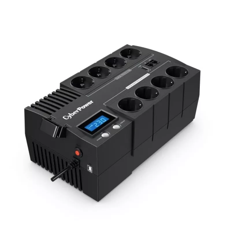 CyberPower BR1200ELCD katkematu toiteallikas (UPS) Line-Interactive 1,2 kVA 720 W 8 vahelduvvoolu väljundpesa