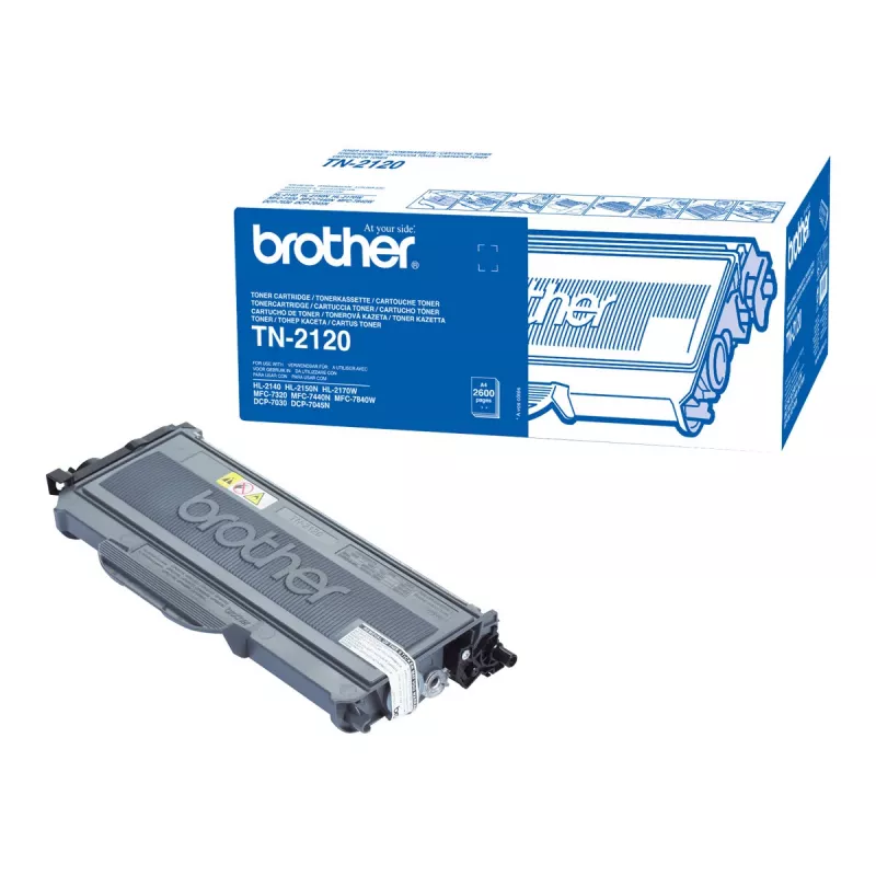 Brother TN-2120 toonerikassett 1 tk Originaal Must