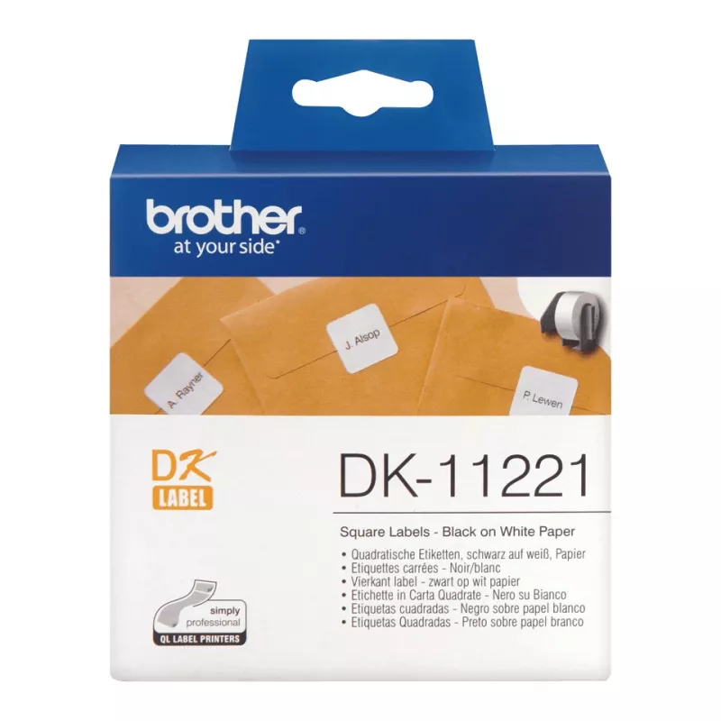 Ruudukujuline pabersilt Brother DK11221