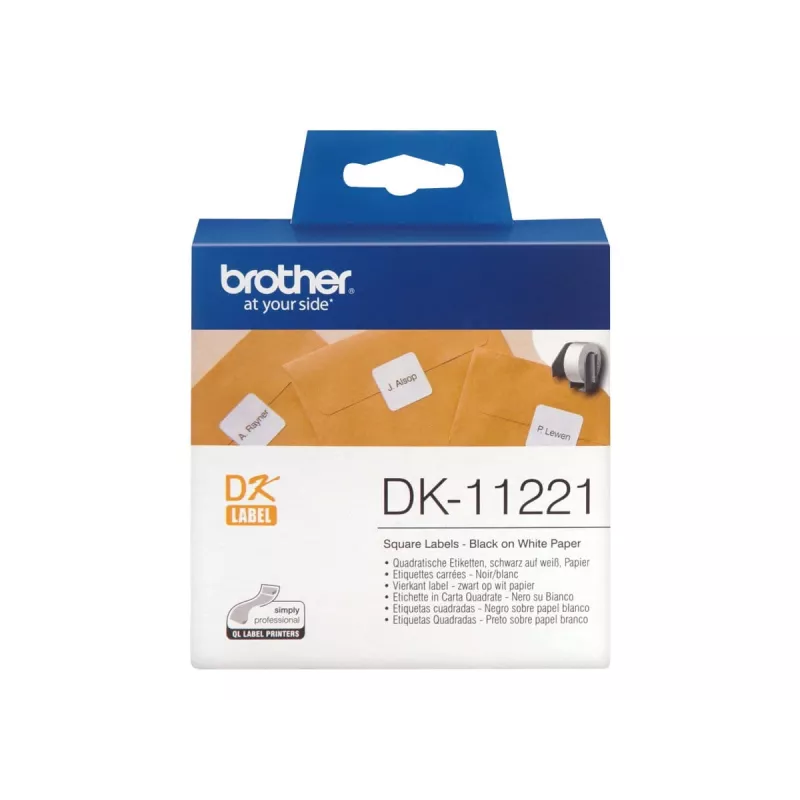 Ruudukujuline pabersilt Brother DK11221