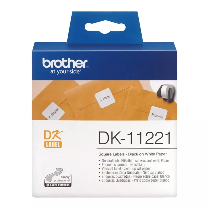Ruudukujuline pabersilt Brother DK11221
