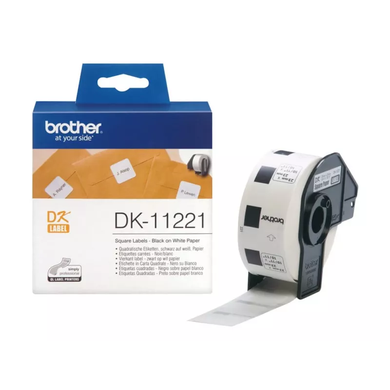 Ruudukujuline pabersilt Brother DK11221