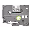 Sildistuslint Brother TZe-211 Must valgel