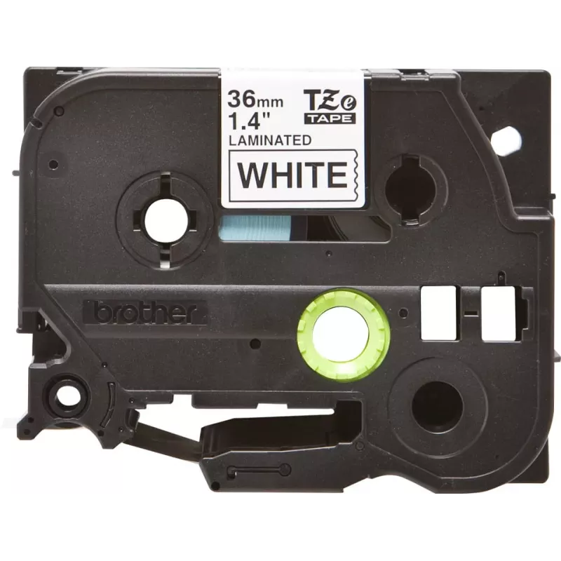 Brother TZe261 - Laminiertes Band - Schwarz auf Weiß - Rolle (3,6 cm) - 1 Rolle(n) (TZE261)