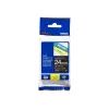 Sildilint Brother TZe355 24 mm valge mustal taustal