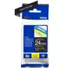 Sildilint Brother TZe355 24 mm valge mustal taustal