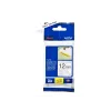 Kleebislint Brother TZeS231 must valgel 1,2 cm 8 m