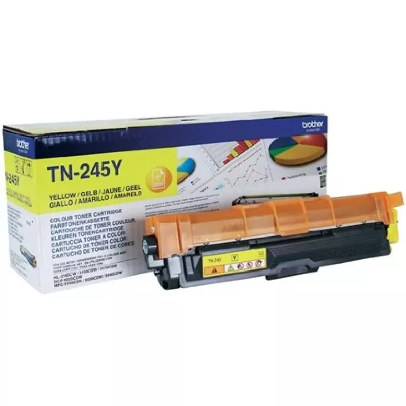 toonerkassett Brother TN-245Y 1000 lehekülge kollane
