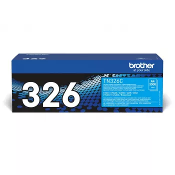 Toner Brother TN-326C kuni 3500 lehekülge Tsüaan