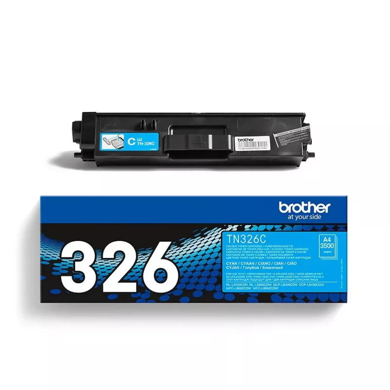 Toner Brother TN-326C kuni 3500 lehekülge Tsüaan