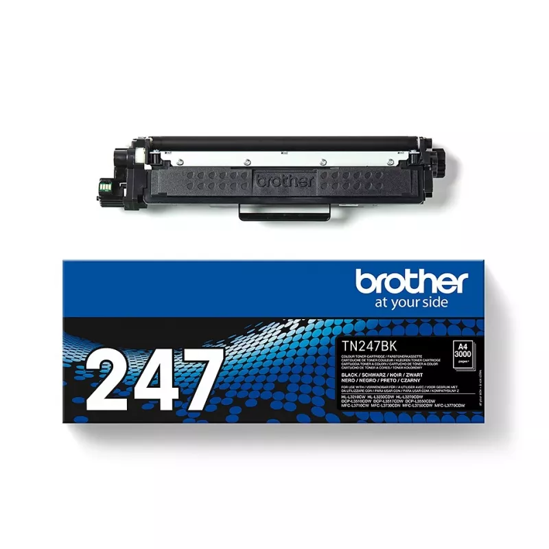 Brother TN-247BK toonerikassett 1 tk originaal must