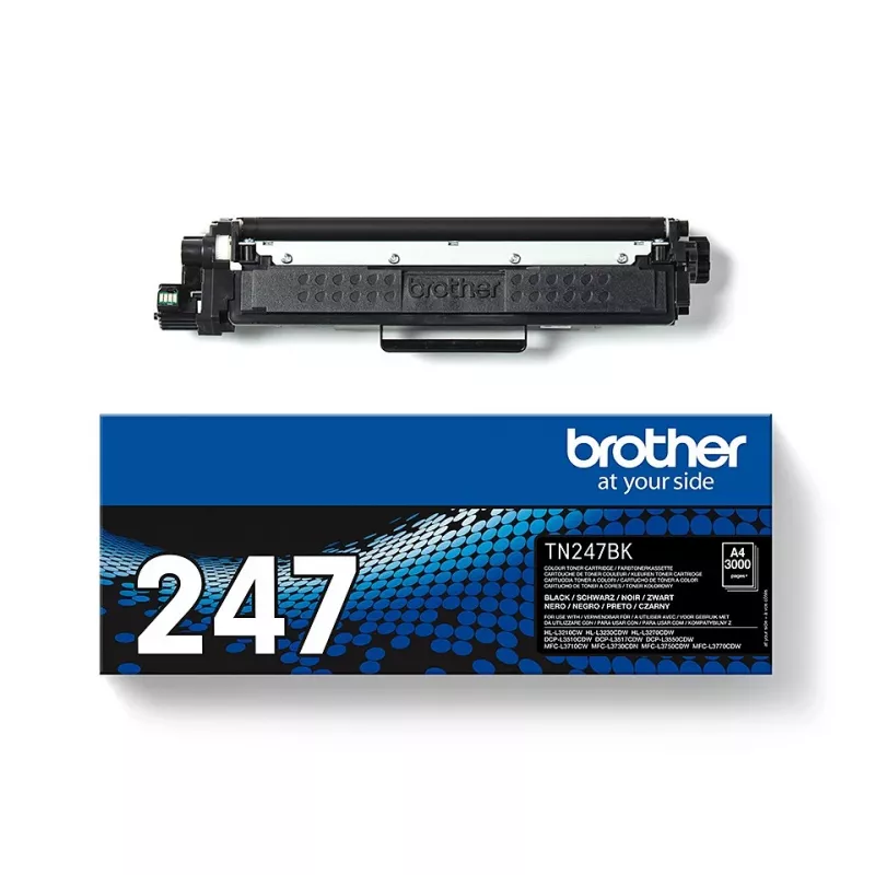 Brother TN-247BK toonerikassett 1 tk originaal must