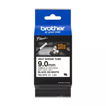 Kahanev toru Brother HSE-221E must-valge 150 cm