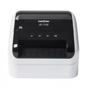 Brother QL-1110NWB, DK, otsesoojendusega, 300 x 300 DPI, 110 mm/s, juhtmega ja juhtmevaba, must, valge