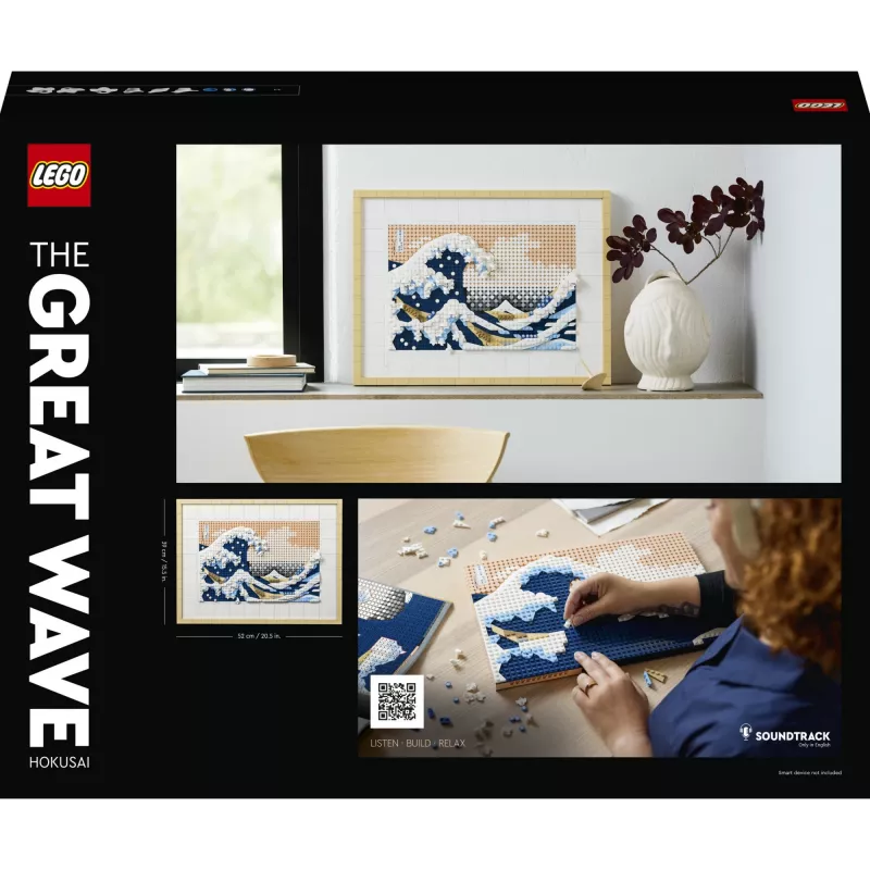 LEGO ART 31208 Hokusai. Suur laine Kanagawa lähistel