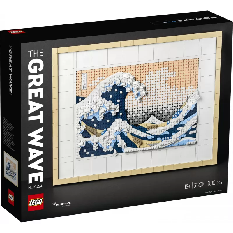 LEGO ART 31208 Hokusai. Suur laine Kanagawa lähistel
