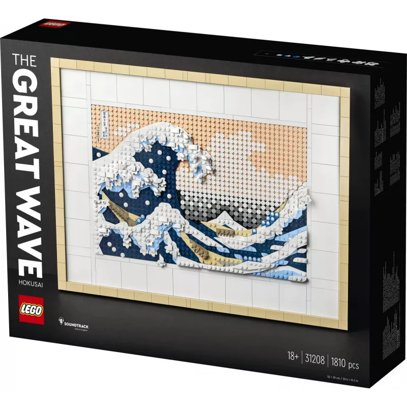 LEGO ART 31208 Hokusai. Suur laine Kanagawa lähistel